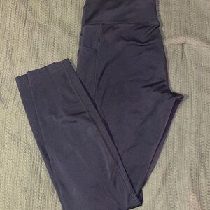 All in Motion Black Fleece Lined Leggings